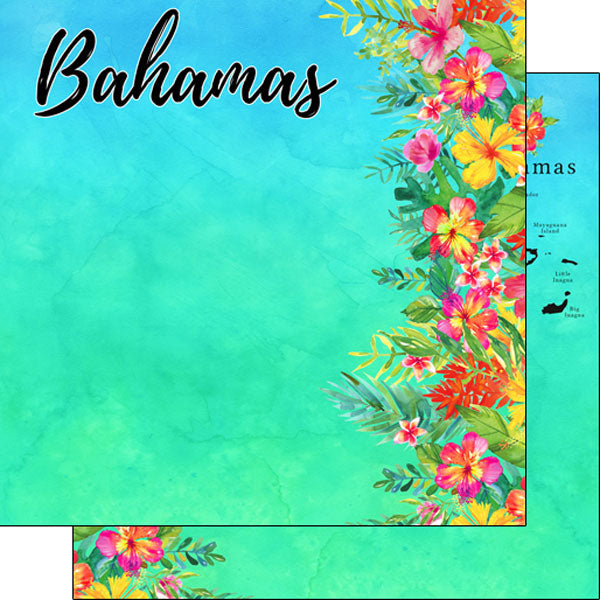 Scrapbooksrus BAHAMAS GETAWAY 12”X12” Scrapbook Kit