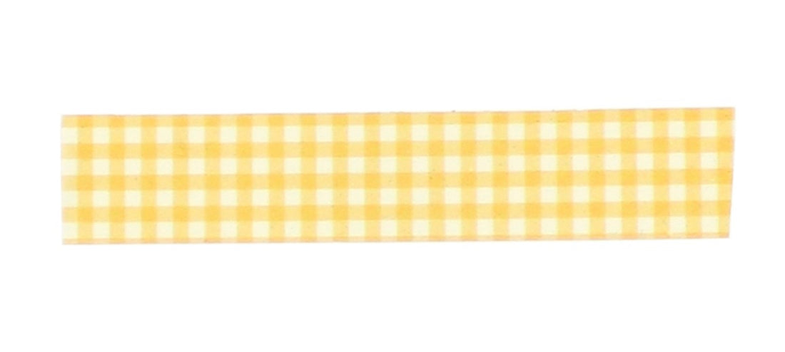 Echo Park Winnie The POOH GOLDEN HONEY GINGHAM Washi Tape