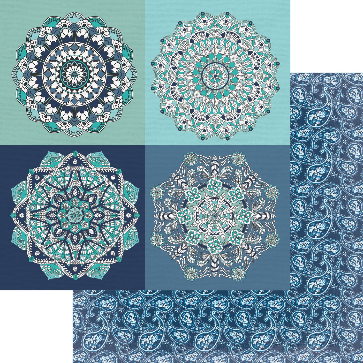 Kaisercraft UBUD DREAMS Scrapbook Kit 12"X12" Scrapbook Paper