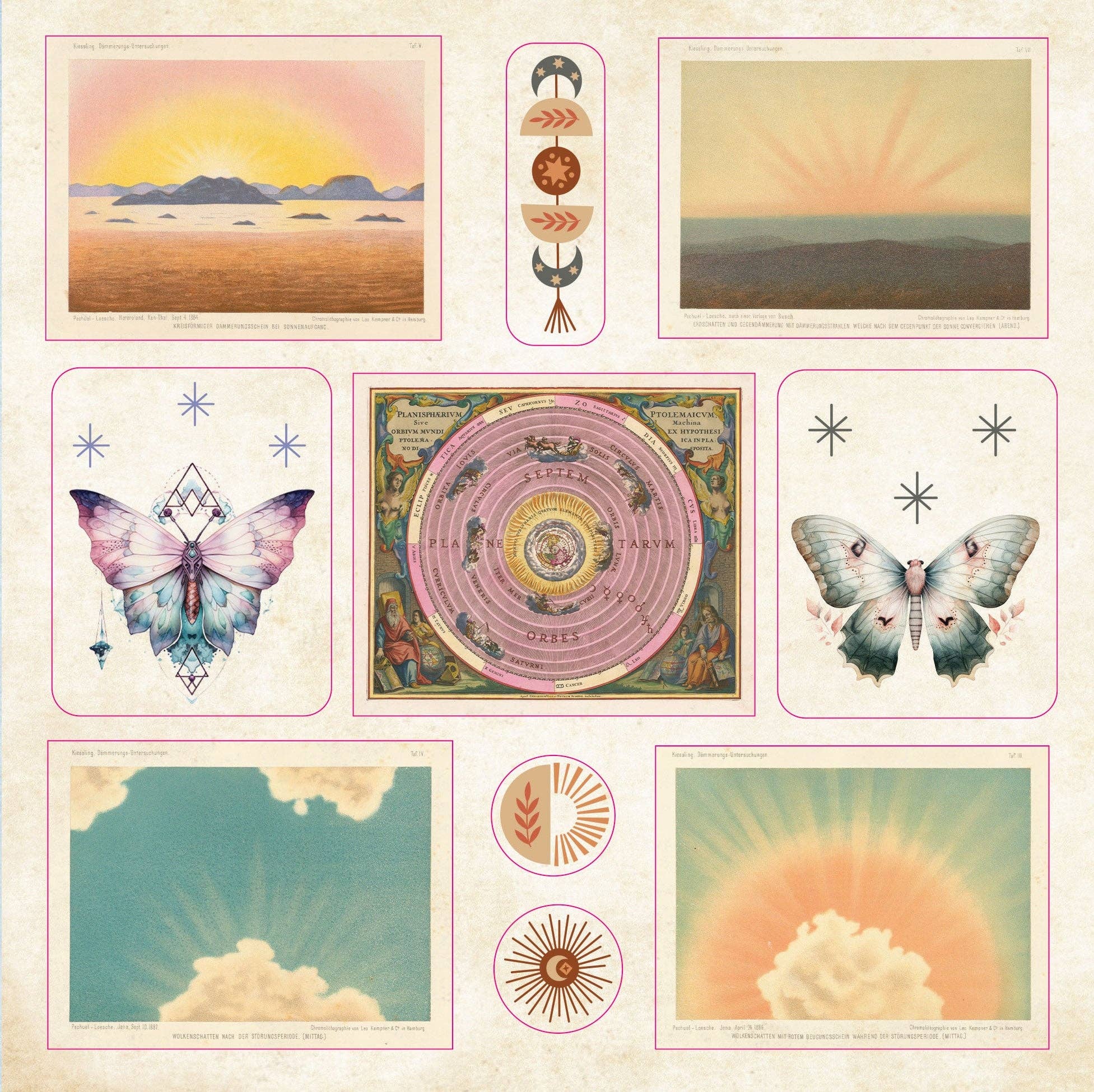 Peter Pauper CELESTIAL WONDERS Sticker Book