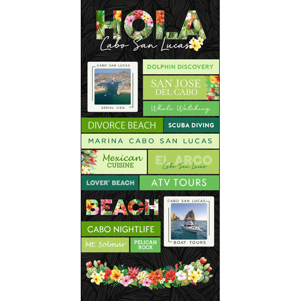 Scrapbooksrus CABO SAN LUCAS 12”X12” Scrapbook Kit