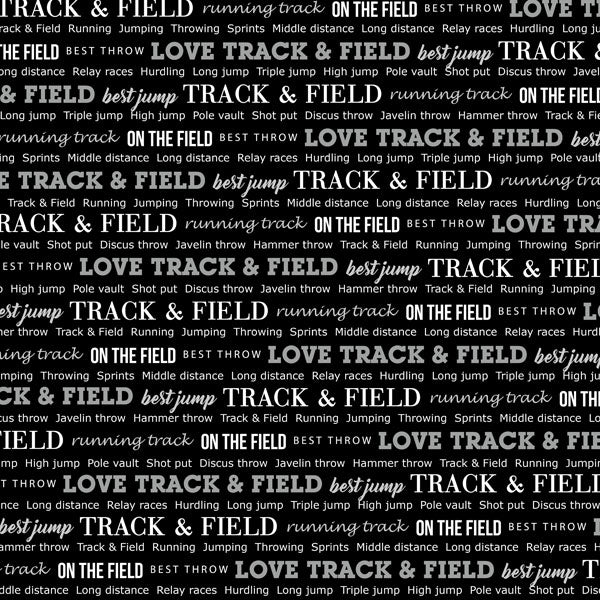 Scrapbook Customs TRACK & FIELD 12”X12” Paper Pack 4pc