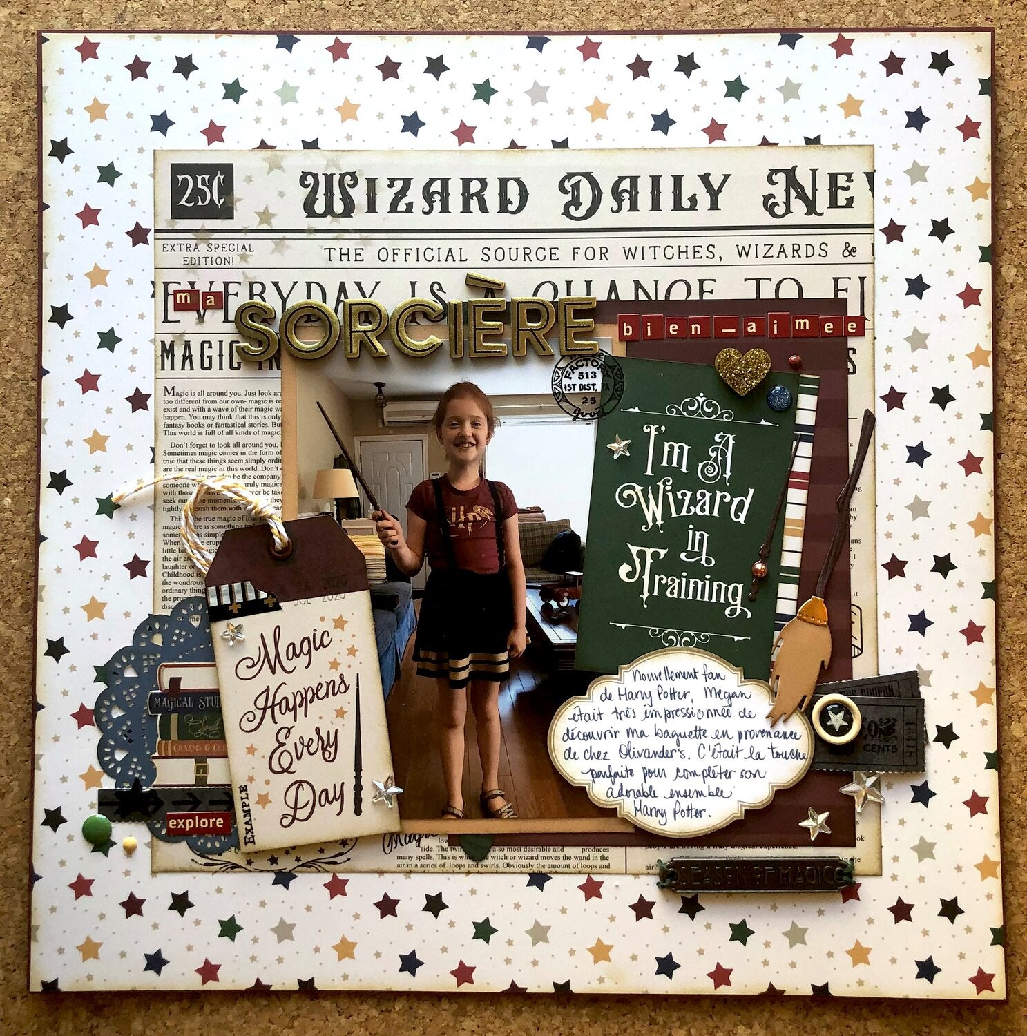 Echo Park WITCHES And WIZARDS 2 12”x12” Scrapbook Collection Kit
