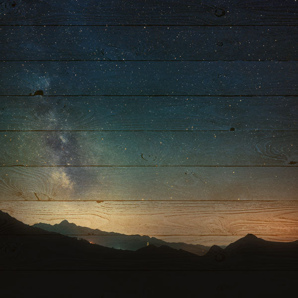 Scrapbook Customs MOUNTAIN STARS OUTDOORS DS 12"X12" Paper