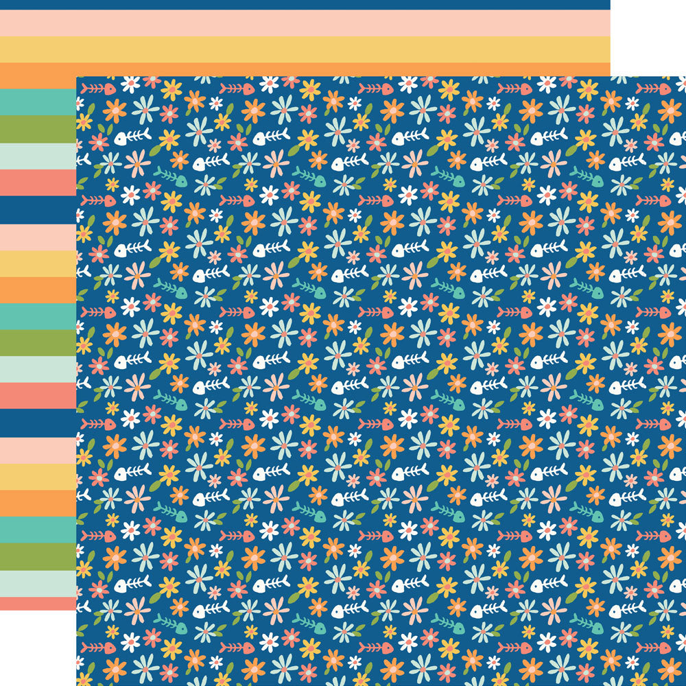 Simple Stories FUR BABY CAT 12”X12” Scrapbook Paper