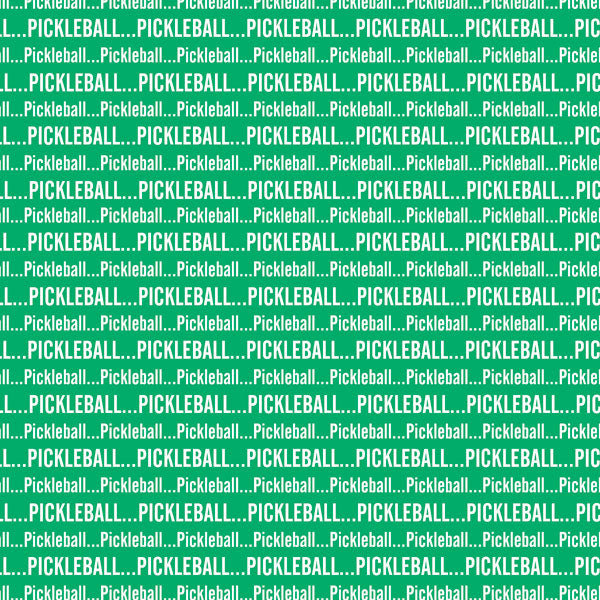 Scrapbook Customs PICKLEBALL 12”X12” Paper Pack 6pc