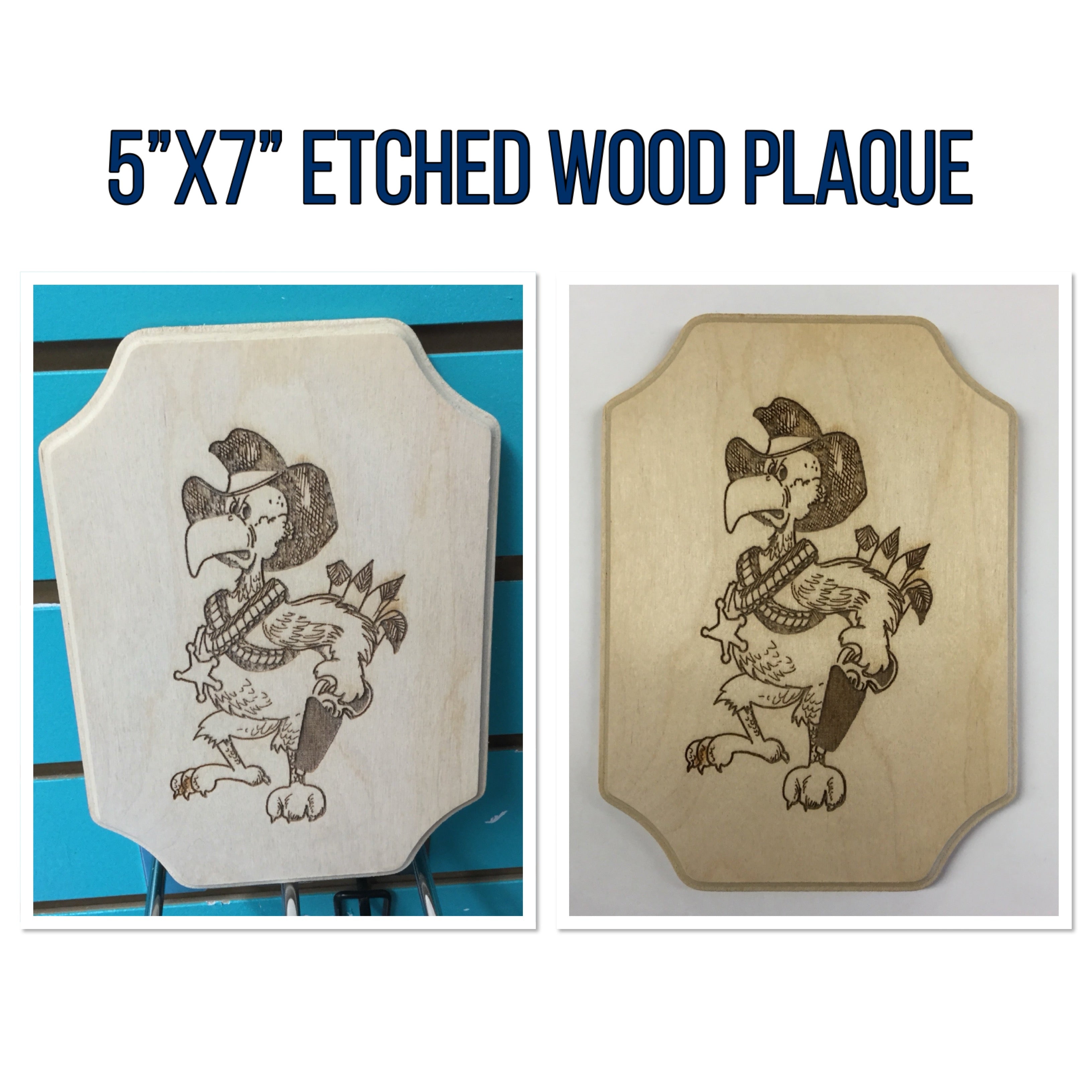 ETCHED WOOD PLAQUE Wall Art Sign Home Decor