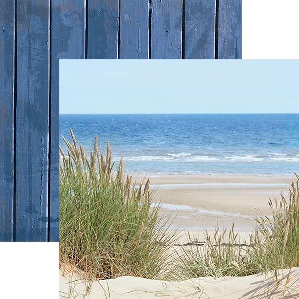 Paper House AT THE BEACH 12"X12" Scrapbook Sheet