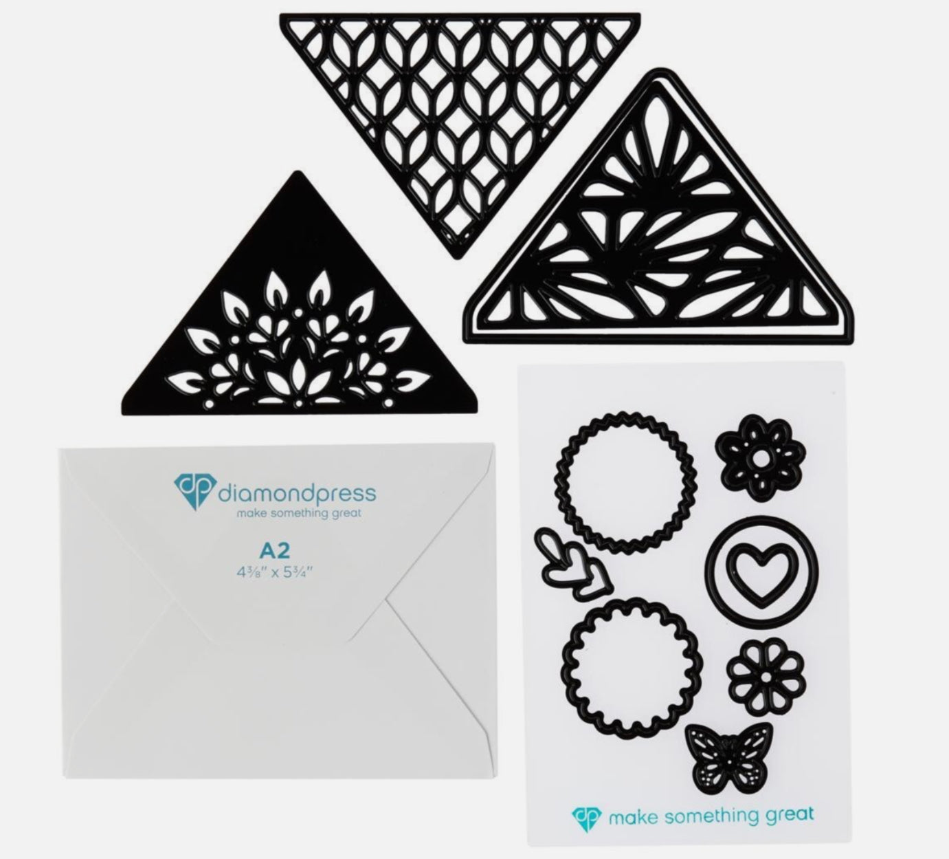 Diamond Press ENVELOPES LINER MAY Everyday Basics Cutting Dies