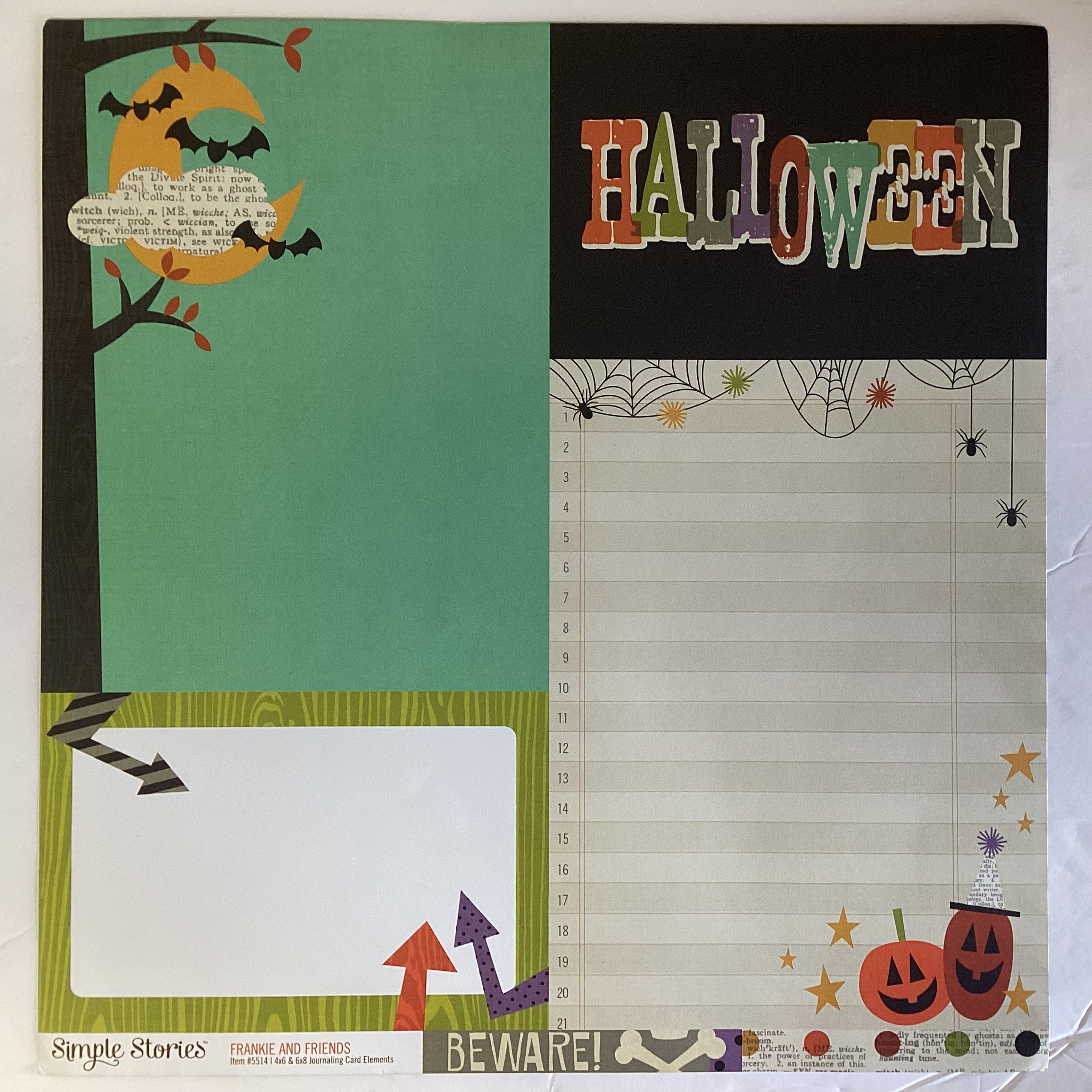 HALLOWEEN PAPER KIT