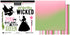 Wicked PINK & GREEN 12”X12” Scrapbook Mini Kit Disney 3pc