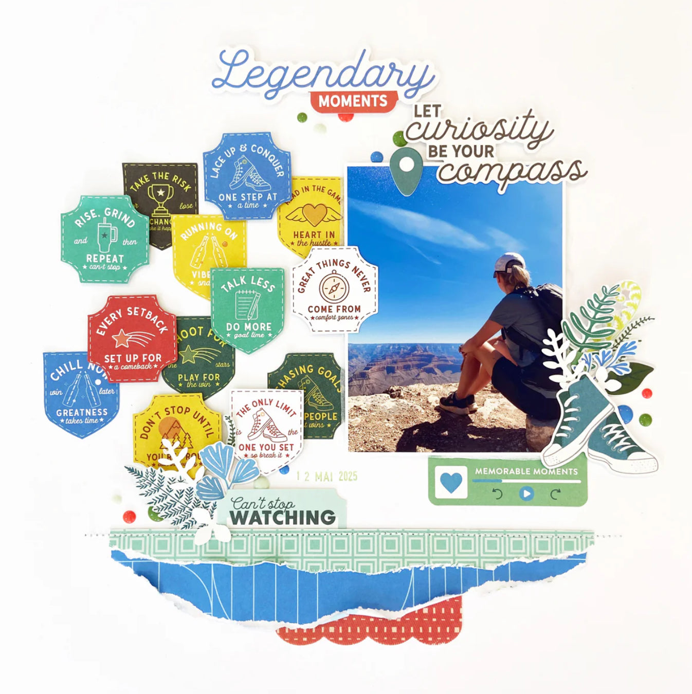 Pinkfresh Paige Evans LEGENDARY Ephemera 37pc