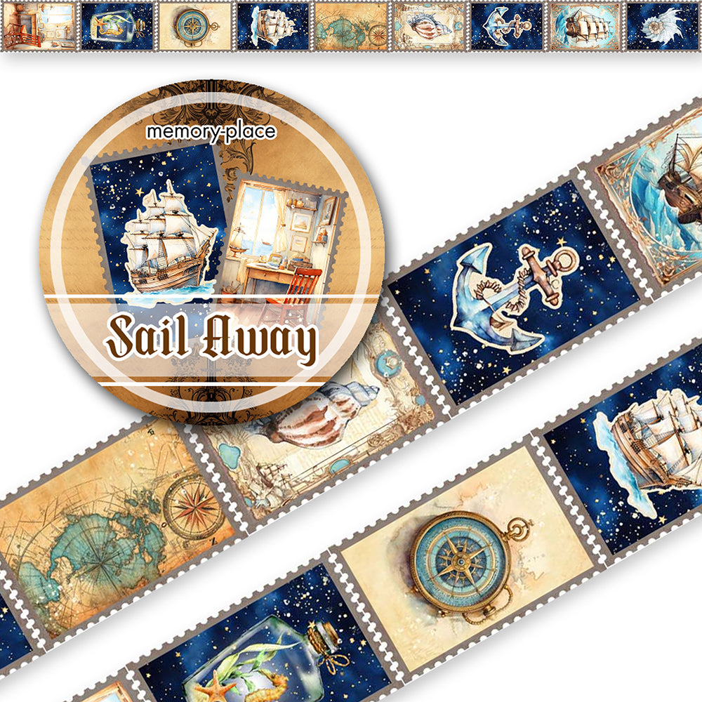 Memory Place SAIL AWAY Washi Tape