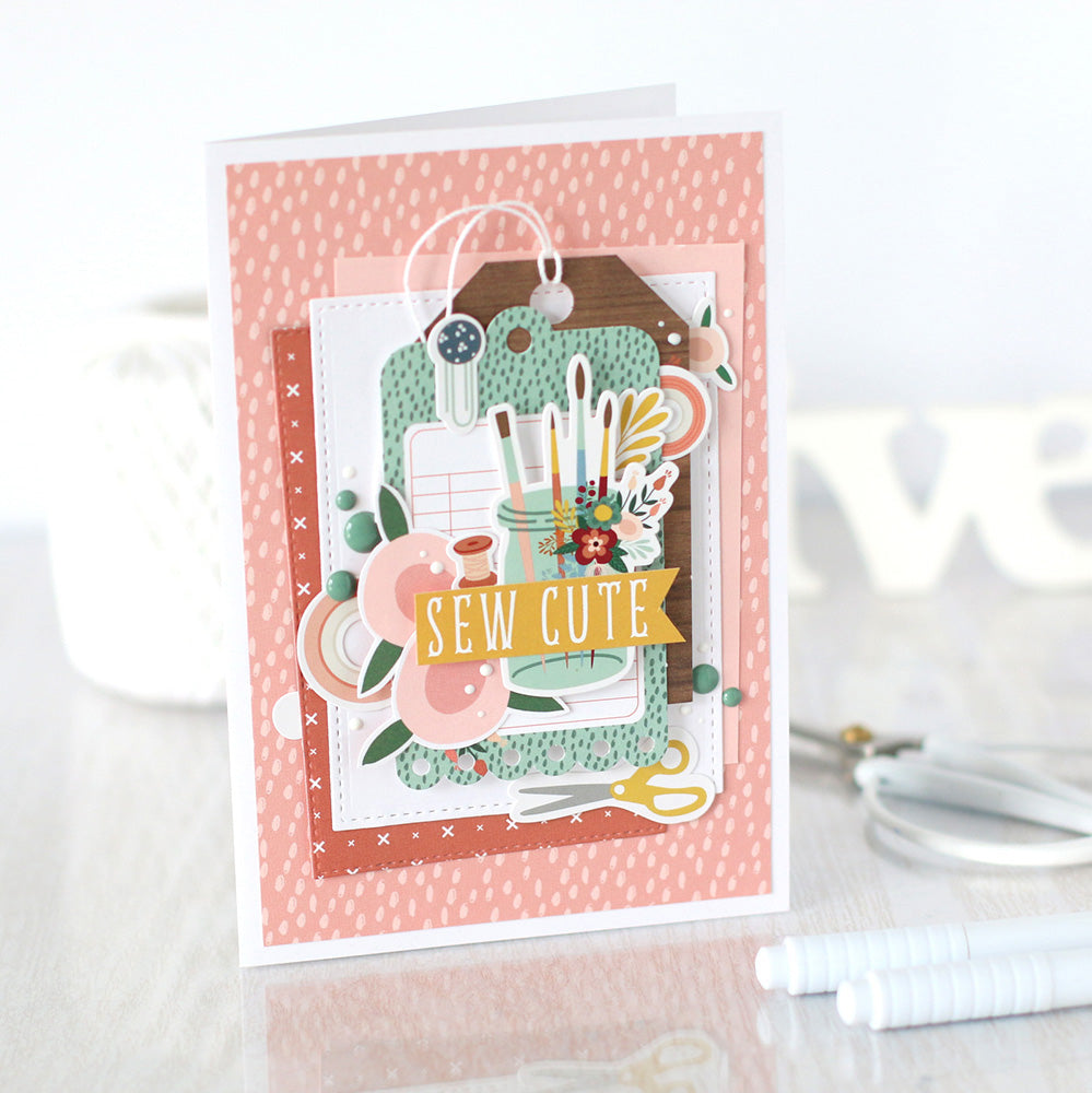 Echo Park LET’S CREATE 12"x12" Scrapbook Collection Kit