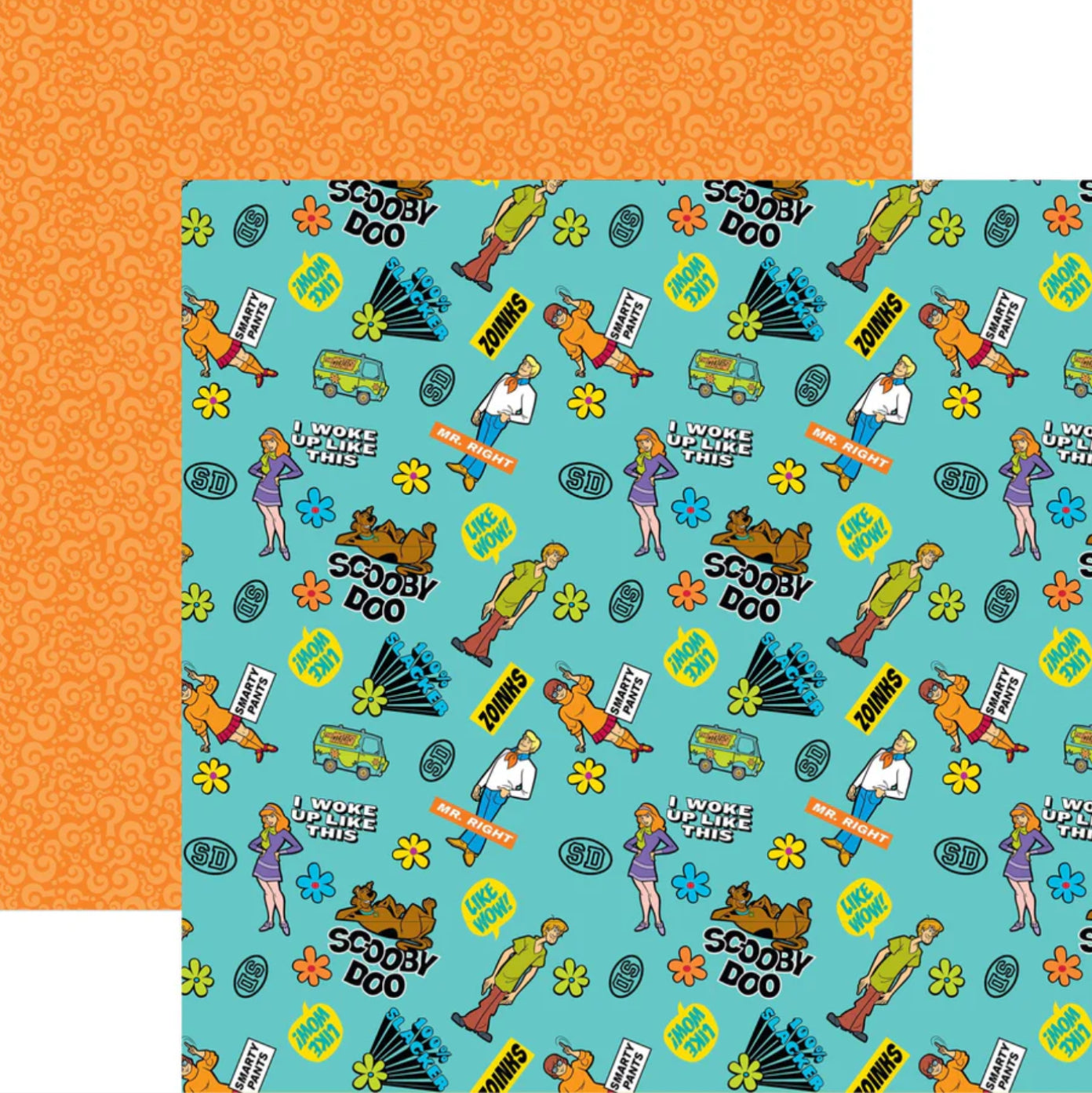 Scrapbooksrus SCOOBY-DOO 12”X12” Paper Kit