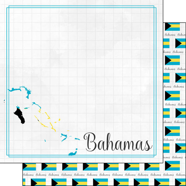 Scrapbooksrus BAHAMAS VACAY 12”X12” Scrapbook Kit