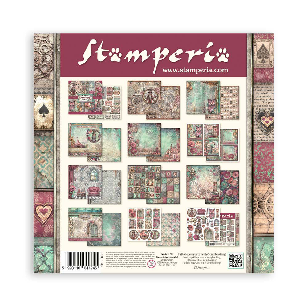 Stamperia MASTER OF MAGIC 12"X12" Scrapbook Paper Pack