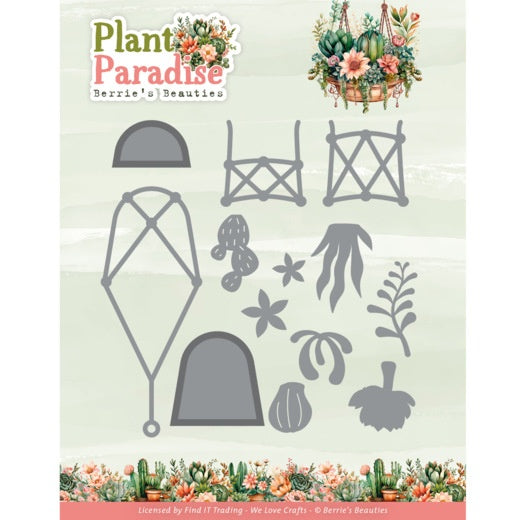 Find It Plant Paradise PLANT BASKETS 12 Metal Cutting Dies