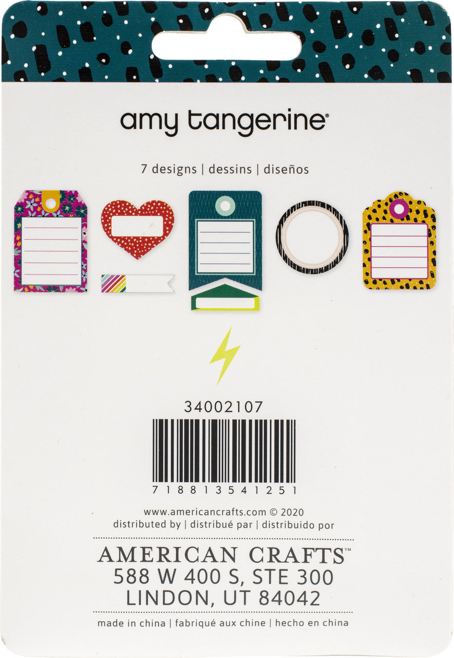 Amy Tangerine BRAVE & BOLD Sticker Roll 5yd