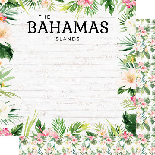 Scrapbooksrus BAHAMAS VACAY 12”X12” Scrapbook Kit