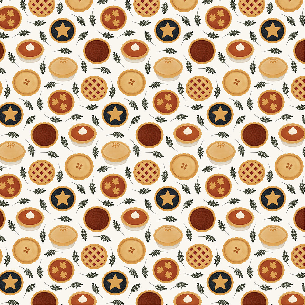 Carta Bella Americana AMERICAN MADE PIES 12"X12" Scrapbook Paper