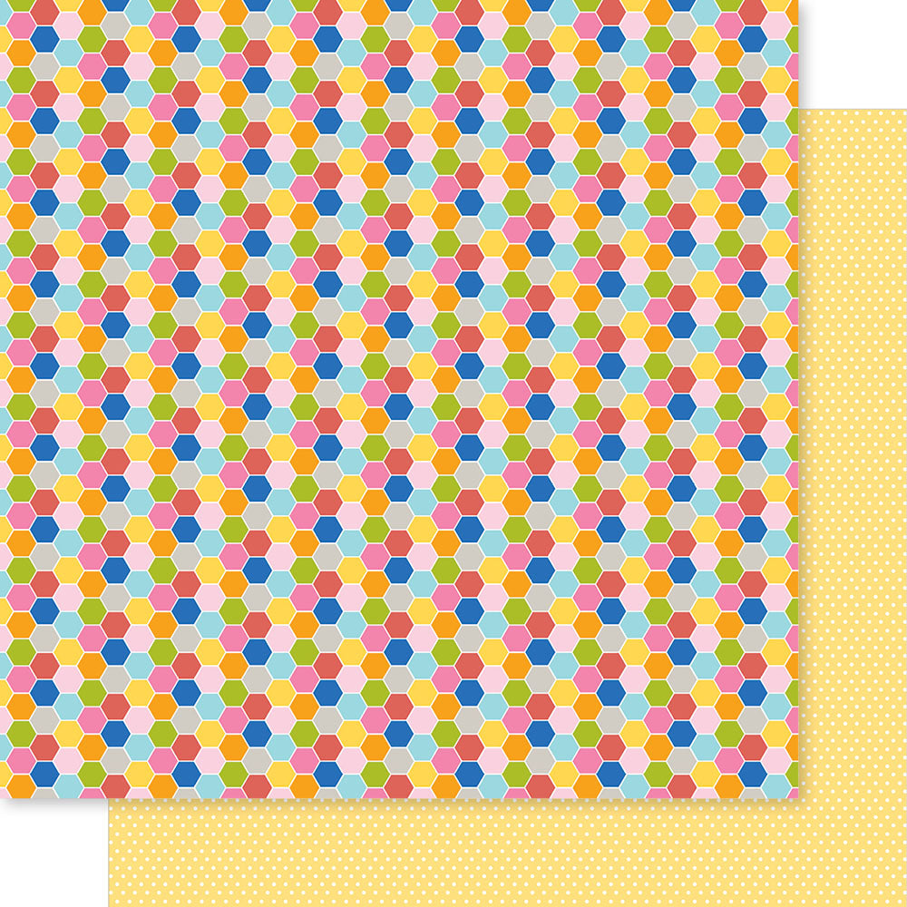Bella Blvd DOCUMENTED 12"X12" Scrapbook Paper
