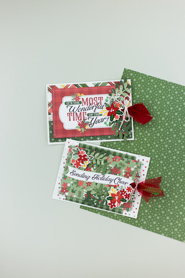 Echo Park SANTA CLAUSE LANE 12"X12" Element Stickers