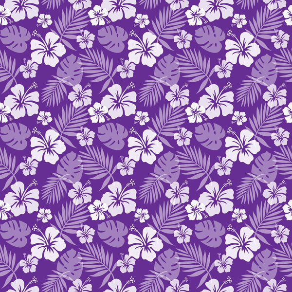 HIBISCUS Tropical Floral 12”X12” Paper Pack Scrapbook Customs