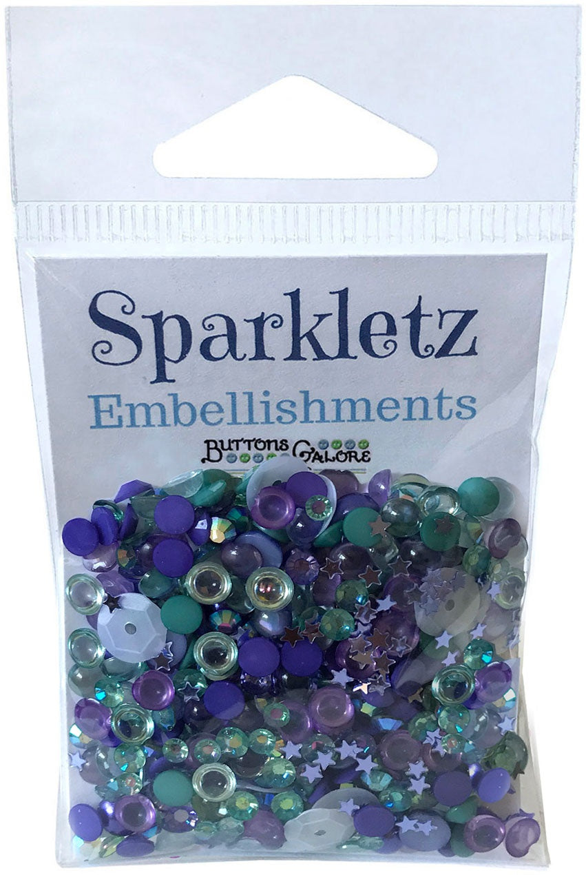 Buttons Galore & More SAILOR’S SKY Sparkletz Embellishments