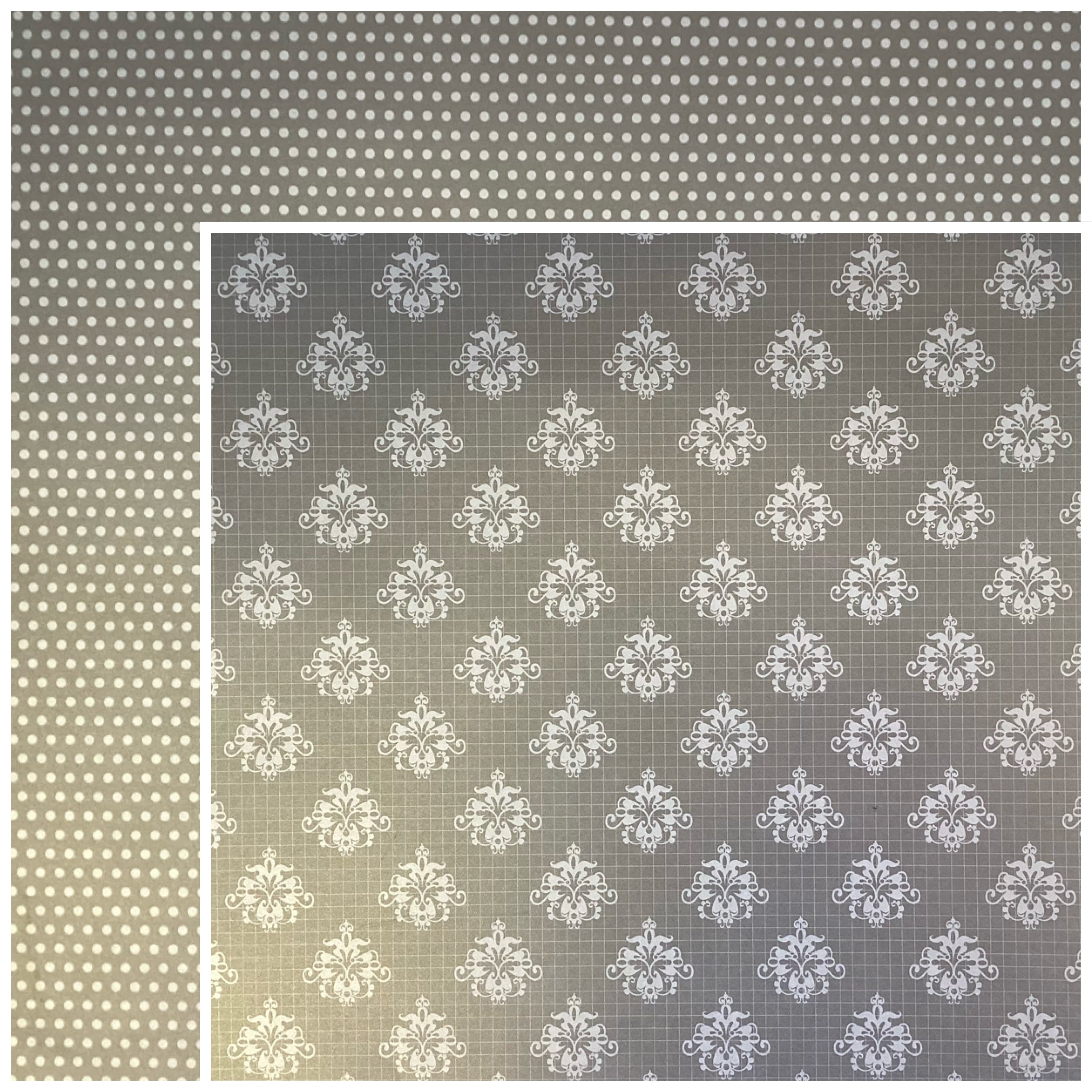 Bella! SHIMMER WEDDING 12X12 Scrapbook Paper