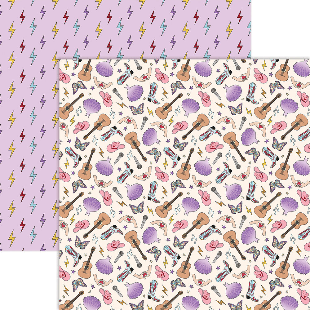 Reminisce TAYLOR FOREVER 12"X12" Scrapbook Kit 9pc