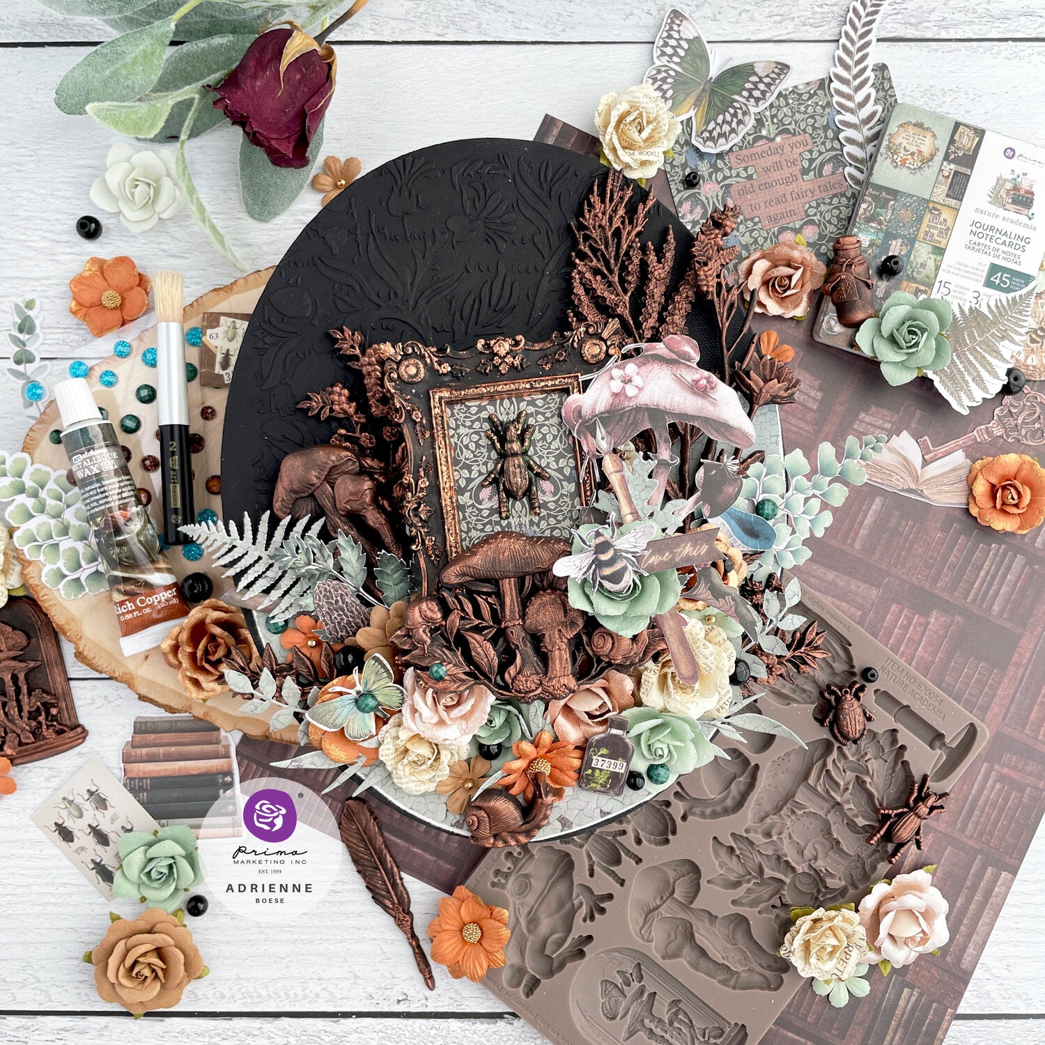 Prima Nature Academia 6"X6" PAPER PAD 26pc