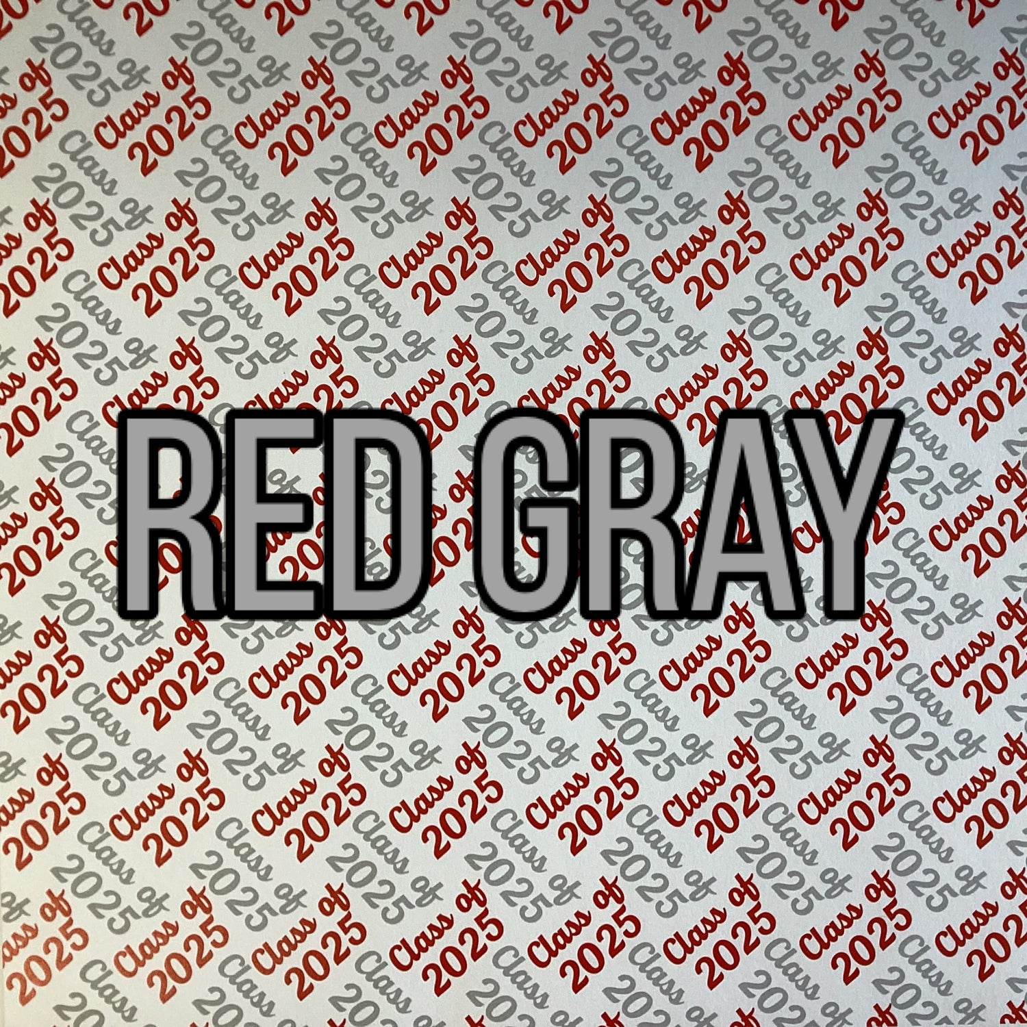 CLASS OF 2025 DIAGONAL 12"X12" Scrapbook Customs Paper