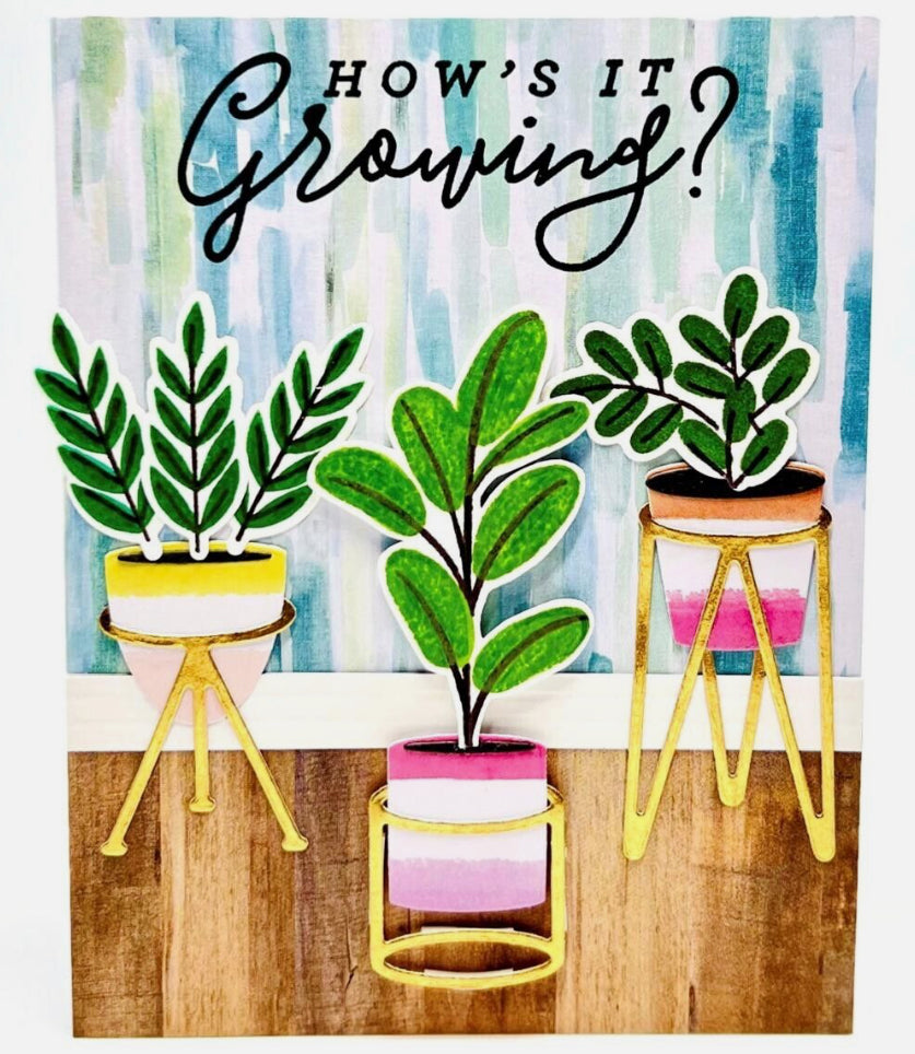 Diamond Press YOU GROW GIRL Stamp & Die Set
