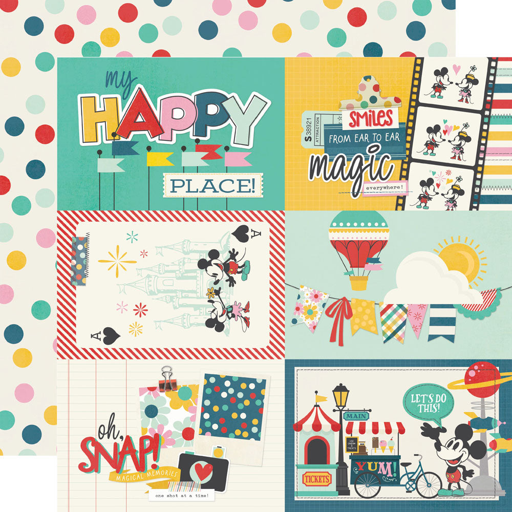 Simple Stories SAY CHEESE HAPPIEST PLACE 12"X12" Collection Kit