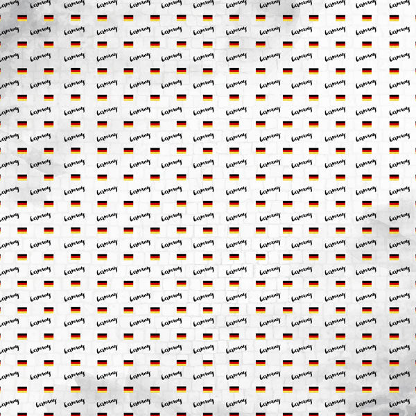 Scrapbooksrus GERMANY SIGHTS 12”X12” Scrapbook Kit