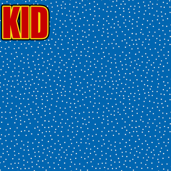 Superhero SUPER KID 12”X12” Scrapbook Kit 9pc