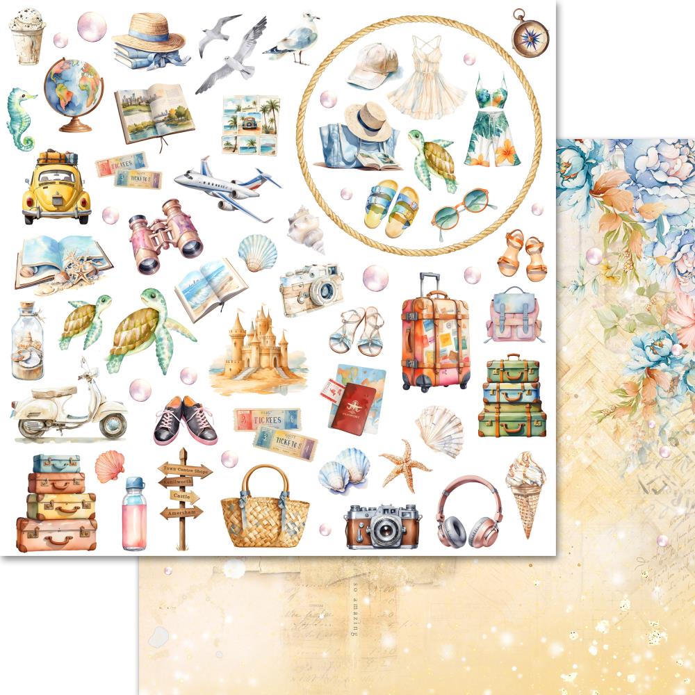 Memory Place SUNKISSED SUMMER 12”X12” Collection Paper Pack