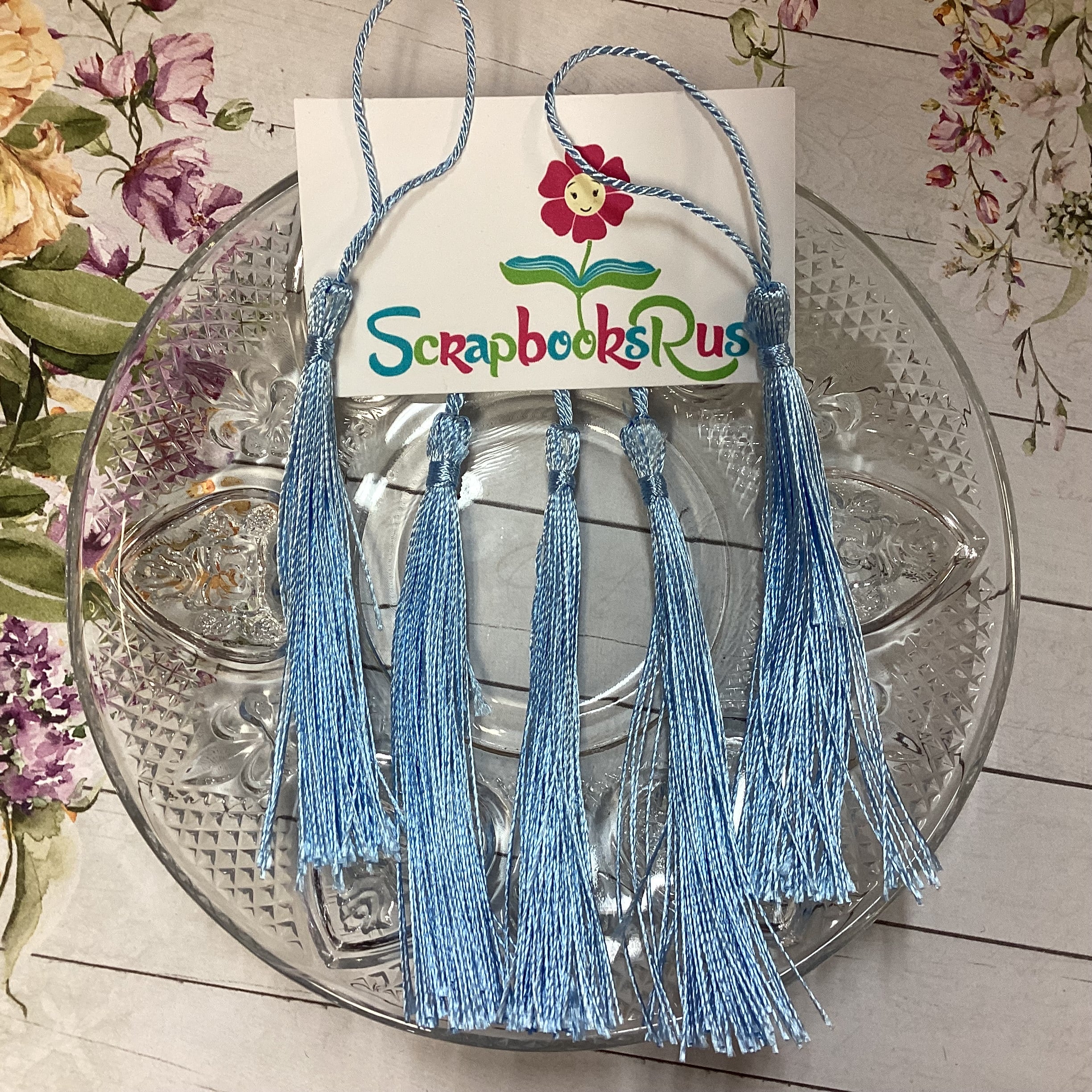 Scrapbooksrus DECORATIVE CHAINETTE TASSELS 5”