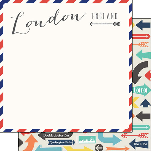 Scrapbooksrus LONDON BIG 12”X12” Scrapbook Kit