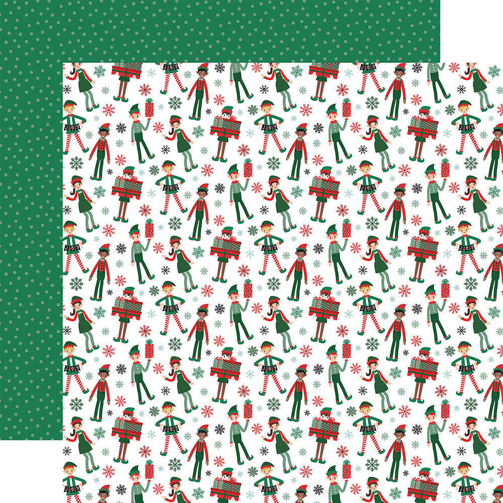 Echo Park CHRISTMAS EXPRESS 12"X12" Scrapbook Paper