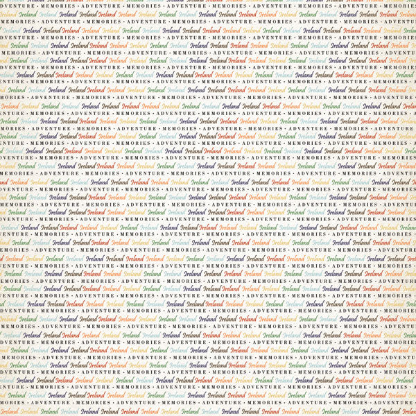 Scrapbooksrus IRELAND SIGHTSEEING 12”X12” Scrapbook Kit