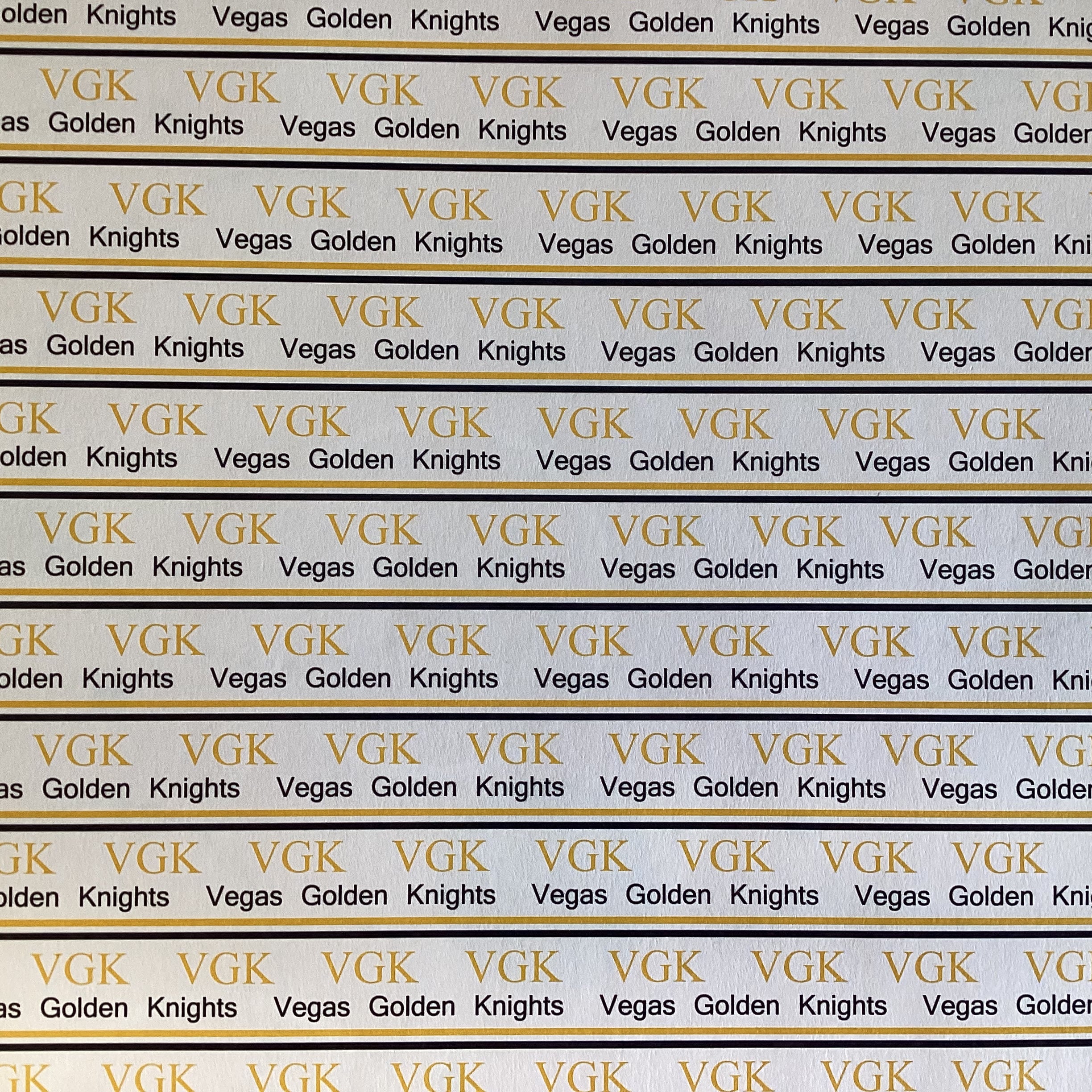 DS Initial Pride VGK VEGAS GOLDEN KNIGHTS 12"X12" Scrapbook Paper @Scrapbooksrus