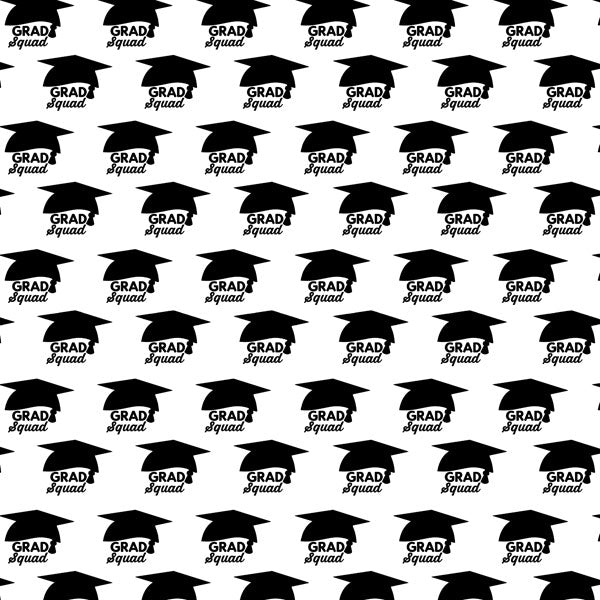 Scrapbook Customs GRAD SQUAD 12”X12”Scrapbook Paper