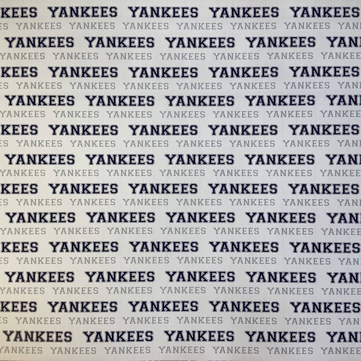 Scrapbooksrus YANKEES BASEBALL 12"X12" Scrapbook Paper Kit 12 Sheets
