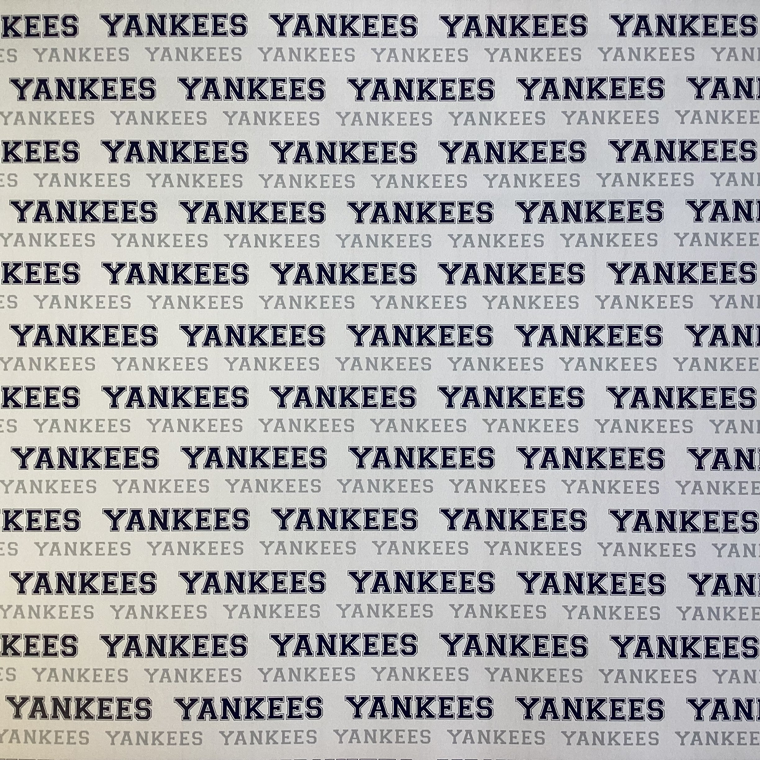 Scrapbooksrus YANKEES BASEBALL 12"X12" Scrapbook Paper Kit 12 Sheets