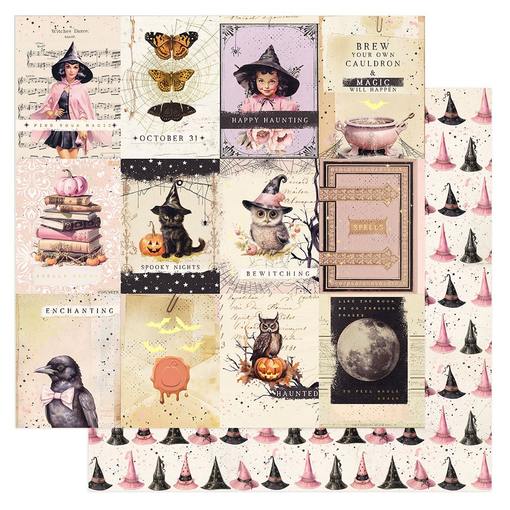 Prima MAGIC SPELL 12"X12" Scrapbook Paper
