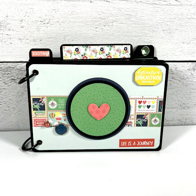 Echo Park AWAY WE GO 12"X12" Scrapbook Collection Kit