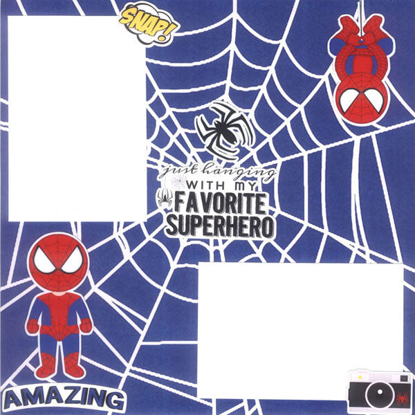 Superhero SPIDER KID 12”X12” Scrapbook Kit