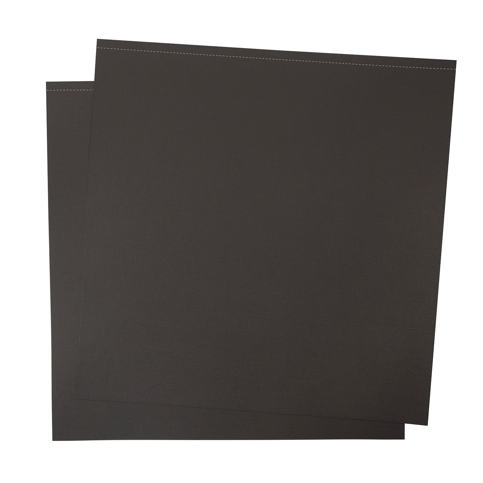Colorbok 12”x12” Textured Cardstock MIDNIGHT BLACK 30 Sheets